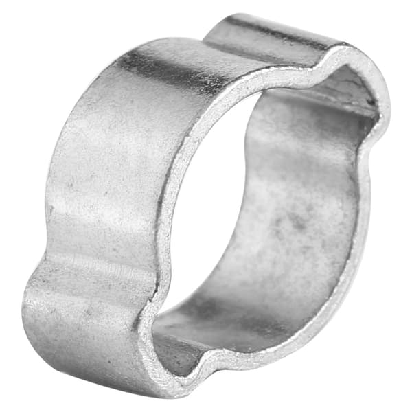 10 Pcs Galvanized Iron Two Ear Hose Clamp 5-23mm for Fuel Petrol Pipe (9-11MM)