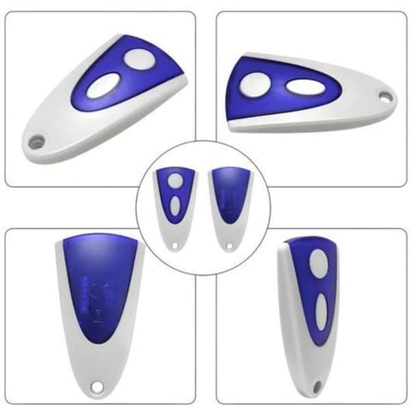 2 pieces Novoferm Novotron 502 MAX43-2 Remote Control, 433.92 MHz