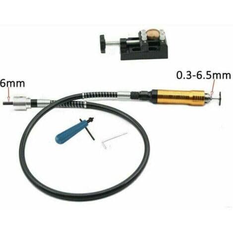 Fleksibel borkronechuck 0,3 til 6,5 mm fleksibel forlengelse for bor