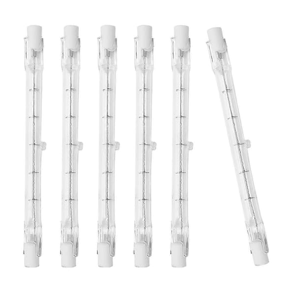 R7S Halogenlampa 118mm 200W 230V Halogenstav R7S Dimbar 6-pack