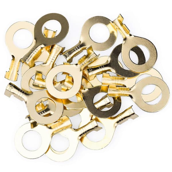 150st M3 M4 M5 M6 M8 M10 Koppar Ring Terminal Sortimentset 150 st Kallpresskontaktset
