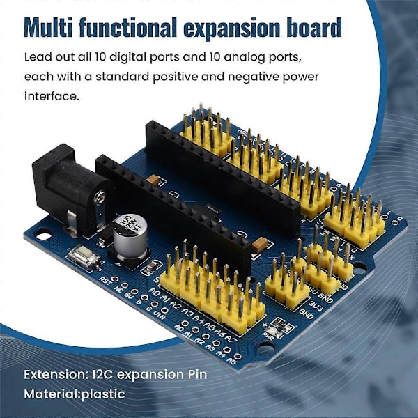 4-pack I/O expansionssensor Shield Module för