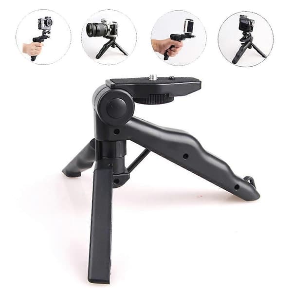 Selfie Stick|K4-Desktop Mini-stativ för mobiltelefon - Svart