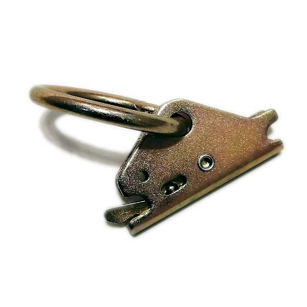 4-pack Stål E-Track O-Ring Fästankare