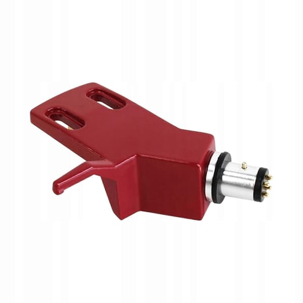 Ersättnings Headshell Skivspelare Fonopatroner Headshell Skiva Röd