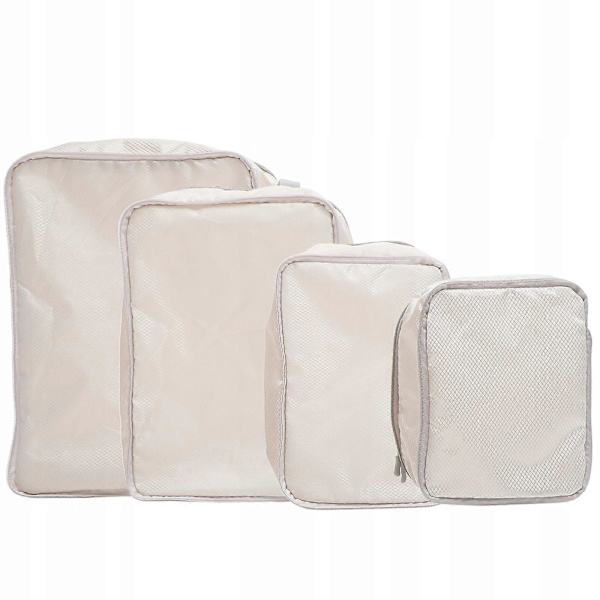 Beige och Brun Resväska
