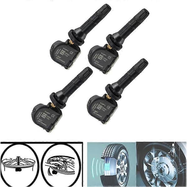4 st TPMS Däcktryckssensor för SiIverado