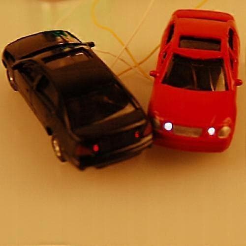 20x10 1:100 Miniatyrbilmodell Med