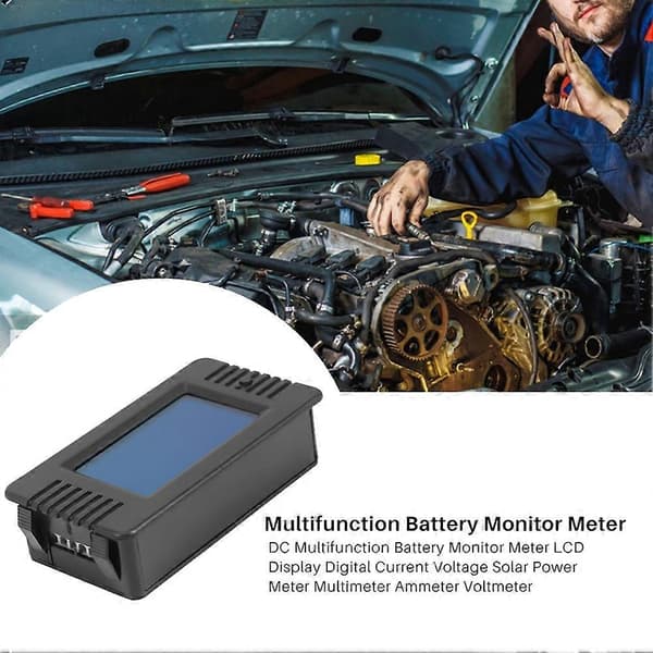 PZEM015 Digital 0-200V Spänning Ström med 200A Shunt Batterimätare