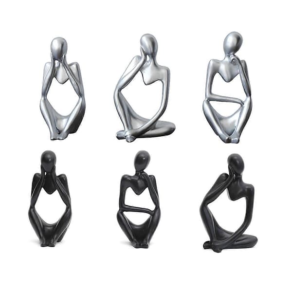 Staty Dekor Abstrakt Konst Skulptur