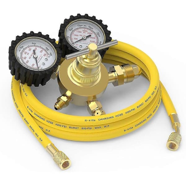 Kväveregulator+Slang, 0-800 PSI och 0-4000PSI