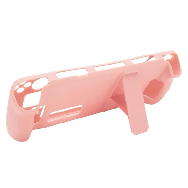 Skyddsfodral Tåligt Skyddsfodral med Ställ för Steam Deck (Rosa)