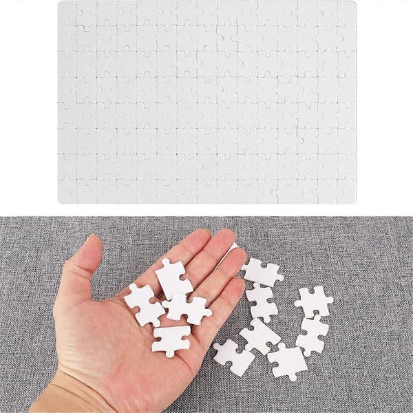 30 Set Blank Sublimering A4 Pussel, Sublimeringspussel