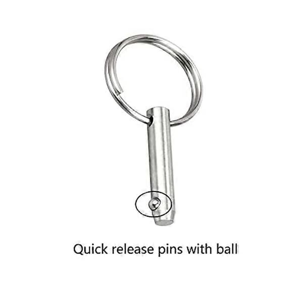 4 st Marine Bimini Topp Pins