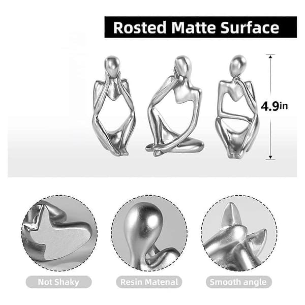 Staty Dekor Abstrakt Konst Skulptur