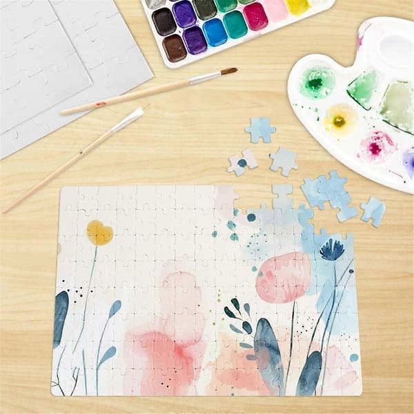 30 Set Blank Sublimering A4 Pussel, Sublimeringspussel