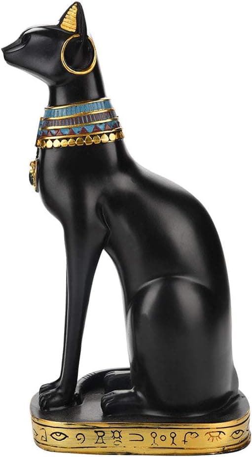 Kattstaty, Egyptisk harts kattstaty staty hem Roo