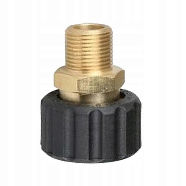 Mässing M22 X 1,5 mm till G3/8 hane adapter för