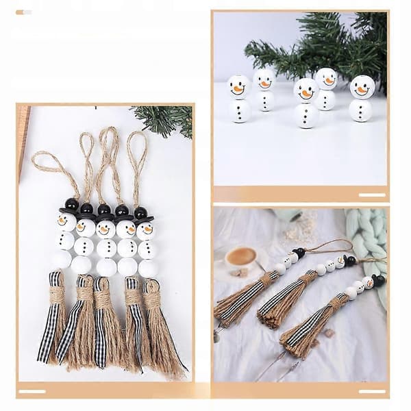 DIY Pärlor Snögubbe Smyckestillverkning