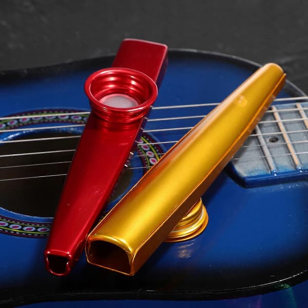 12 st Kazoo Instrument Metall Kazoo För