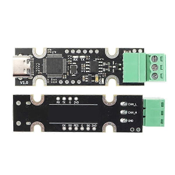 USB till CAN-adapter med STM32F072-chip stöder CAN2.0A & B
