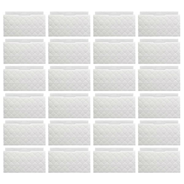 24-pack VACMOP Ersättningspads för Shark VM252 Dammsugare Mopp