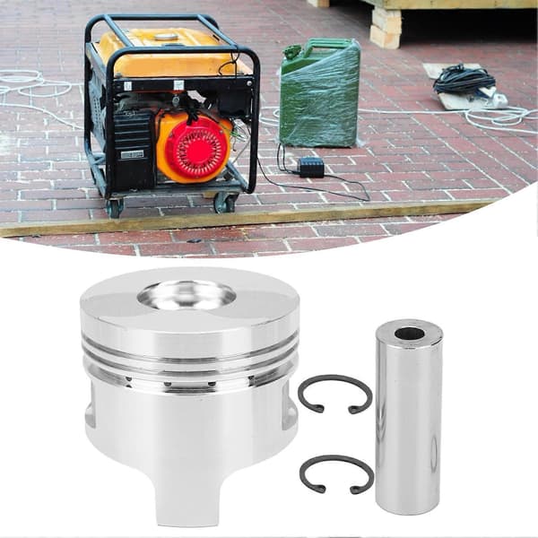 Motor Kolv Kit Låsring Pin Ring Montering Luftkyld Ersättningstillbehör 186FA