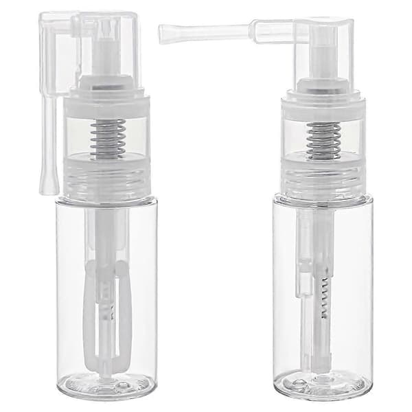 2 st Glitter Duster Sprayer Transparent Hantverk Glitter -Flaska