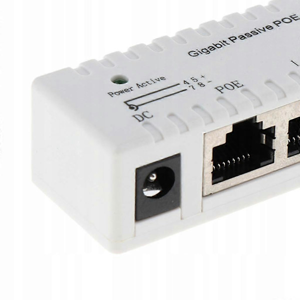 2 Delar Gigabit Passiv Poe, V 2000ma Ström Över