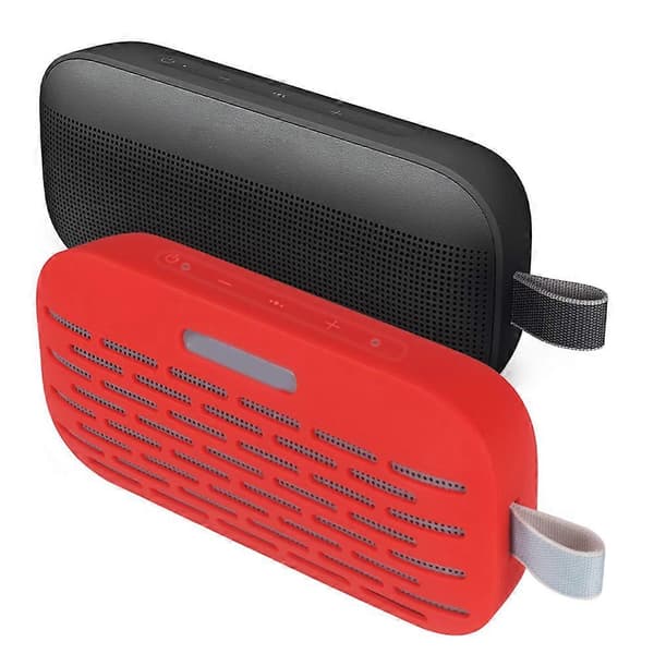 Bluetooth-kompatibelt ljudhögtalarfodral för Bose SoundLink Flex-skydd (Röd)