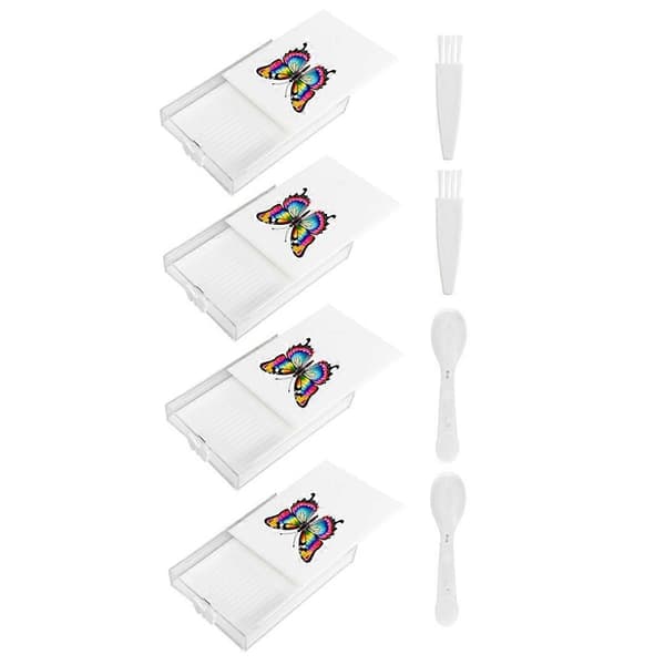 DIY Hantverk Diamantbricka Målning Stapelbar Lådbox D