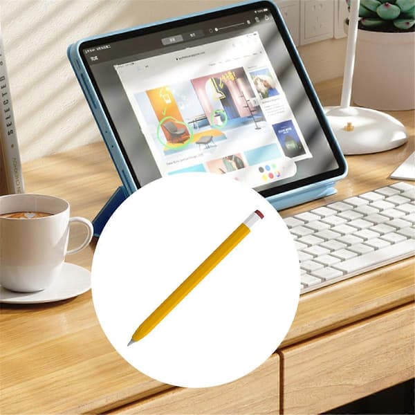 För Apple Pencil 2 Fodral Mjukt Silikonskydd 2:a A