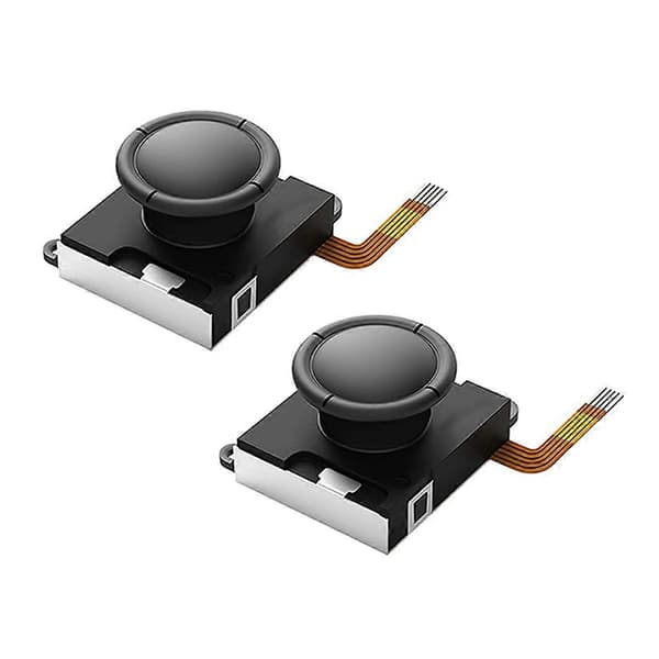 Hall Effect Joystick Ersättning för JoyCon med Reparationsverktyg 2st
