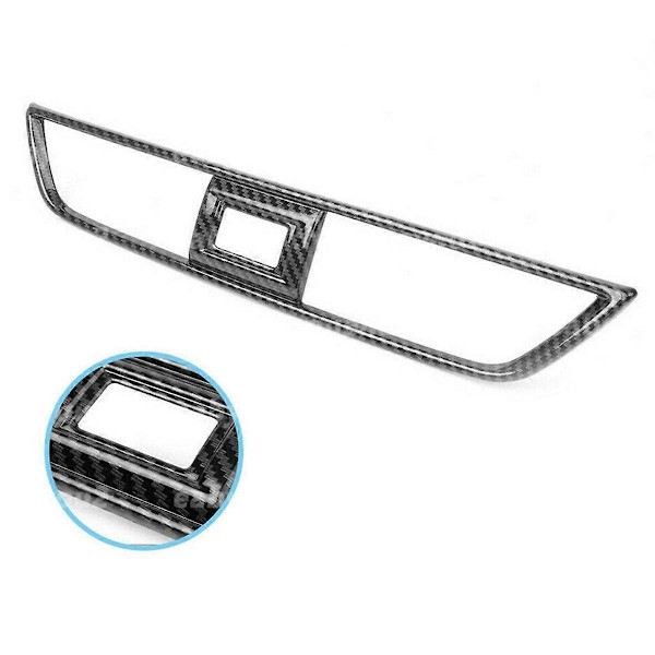 Kolfiber ABS Mittkonsol Luftventil Kåpa Trim