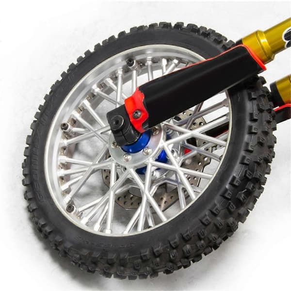 För 1/4 Promoto-MX Motorcykel 7075 Fram & Bakaxel 262012 Röd