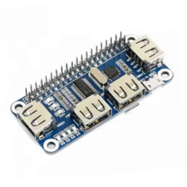 4 Port USB HUB För , USB Till UART Ombord
