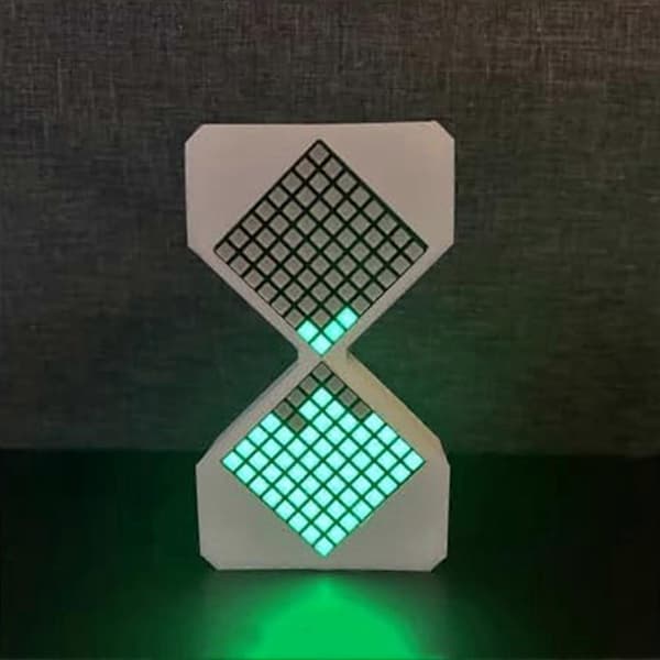 Elektronisk Timglas, LED Elektronisk Timglas, Ornament, Blå