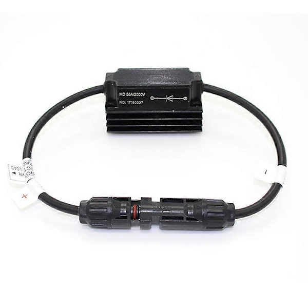 1 st Utomhus 55Amp DC 2000V Solpanel In-Line Diodkontakt IP67