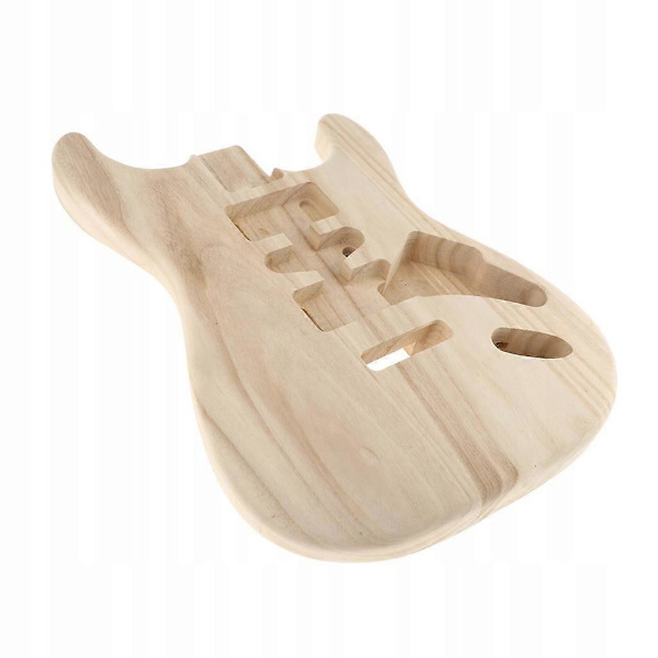 DIY Gitarrkropp För St Gitarr, Sycamore