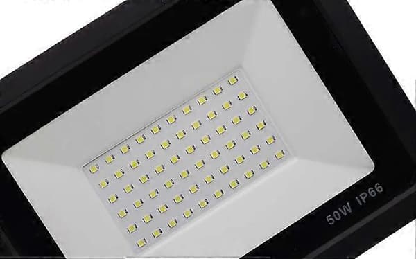 Halogen LED-lampa 50W Rörelsesensor Strålkastare IP66