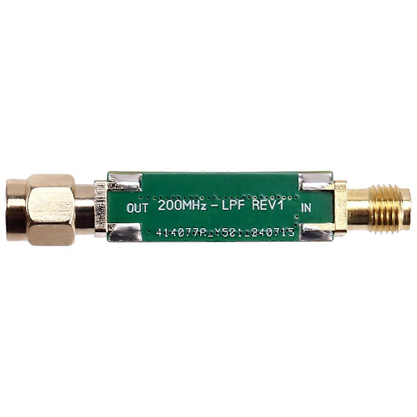 1 st 200MHz LPF Lågpassfilter Endast lågpassfilter