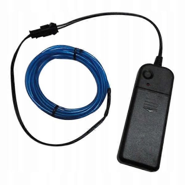 El Neon Kabel Med Batteri