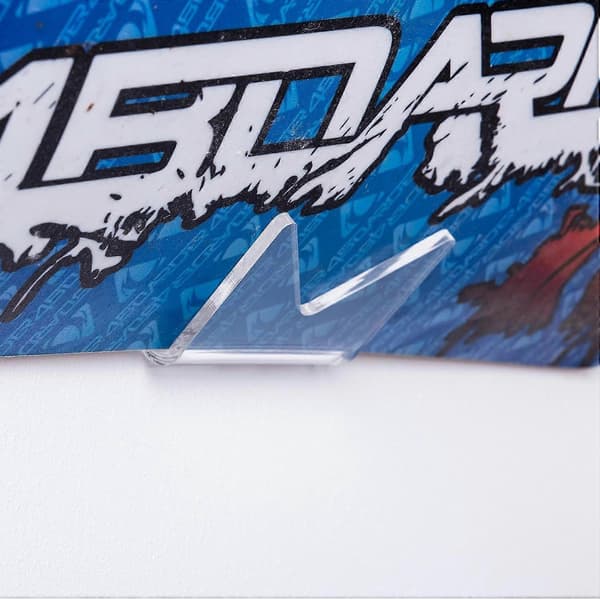 Väggfäste för skateboard longboard vertikal transparent