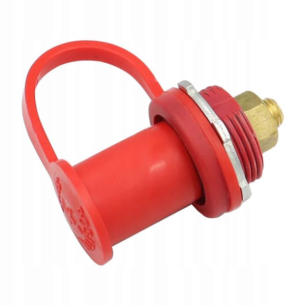 Batteriladdningsstolpe Premiumlegering av 3/8\" Röd