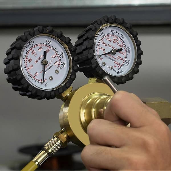 Kväveregulator+Slang, 0-800 PSI och 0-4000PSI