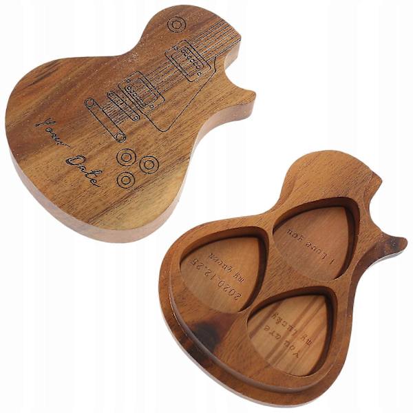Gitarr Plektrum Fodral Tumme Box Set