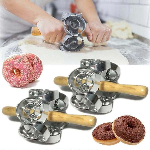 Munkform, 6 hål Non-Stick Munkutstickare Kakform