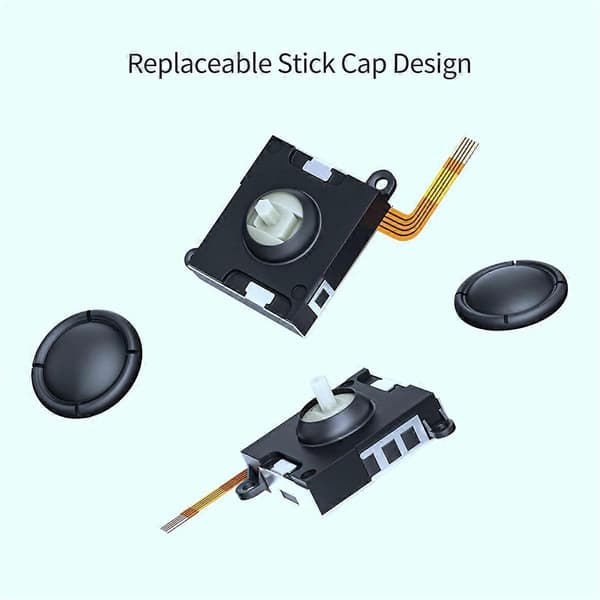 Hall Effect Joystick Ersättning för JoyCon med Reparationsverktyg 2st
