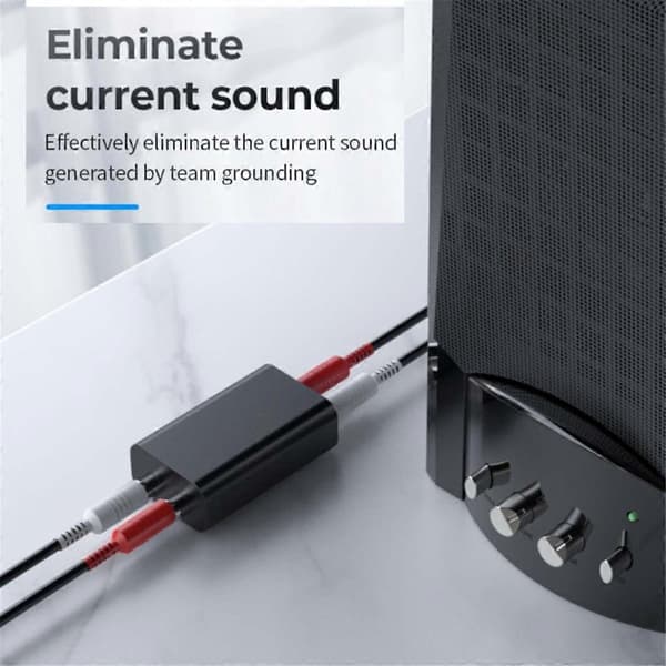 Jordloop Isolator Brusreducerare Anslutning AUX