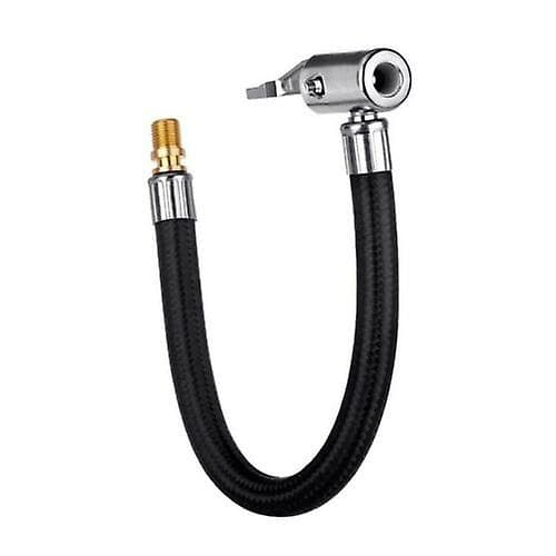 30cm Bil Luftdäck Chuck Inflator Pump Förlängningsslang Adapter Rörverktyg